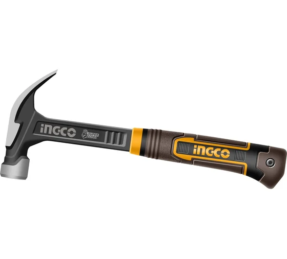 Молоток-гвоздодёр 450 гр INGCO INDUSTRIAL HCH81016