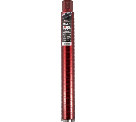 Коронка алмазная DIAM 62*450 мм Extra Line Titan сегмент. 313033