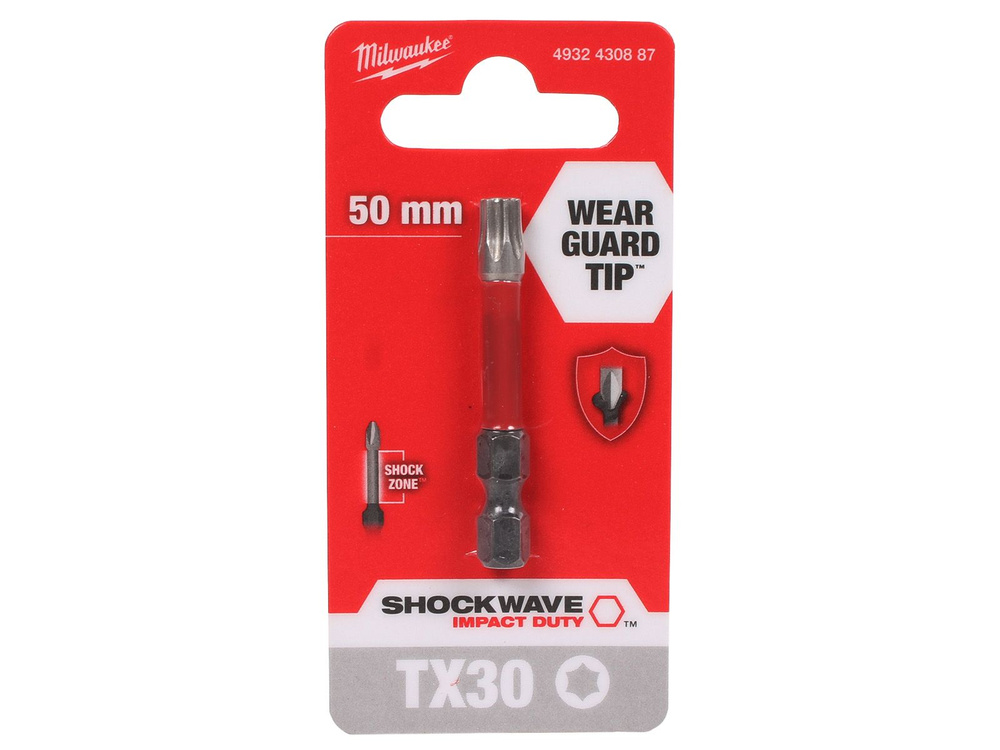 Бита Milwaukee SHOCKWAVE ТХ30 50мм