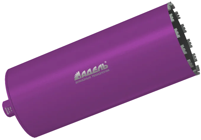 Коронка алмазная АДЕЛЬ 1 1/4 Ø 200*450мм 14 BKF829 мокрый рез