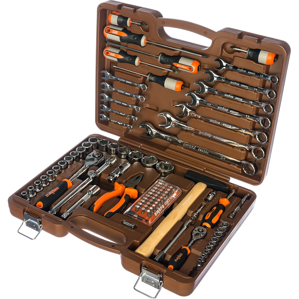 Набор универсального инструмента OMBRA 1/4",1/2" DR (93 предм.) OMT93S