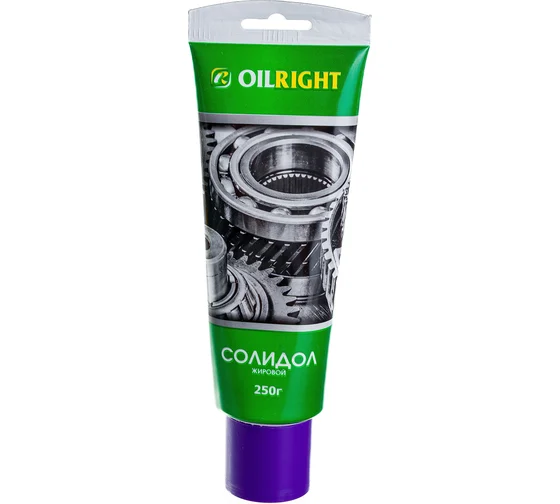 Солидол жировой смазка 250г. (в тубе) OIL RIGHT