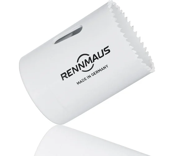 Коронка Bi-metall D- 44мм (мелкий зуб) RMF044 Rennmaus