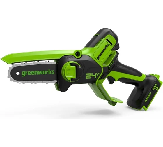 Пила цепная аккумуляторная мини GREENWORKS 24V без акб и з/у