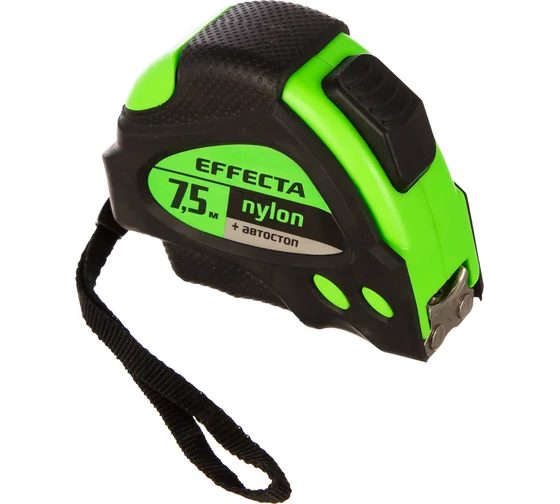 Рулетка EFFECTA Nylon 7.5м/25мм