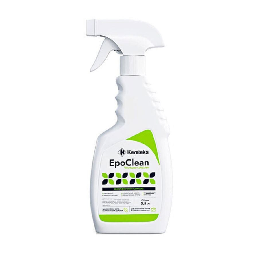 Очиститель эпоксидной затирки Kerateks EpoClean 0.5л тригер