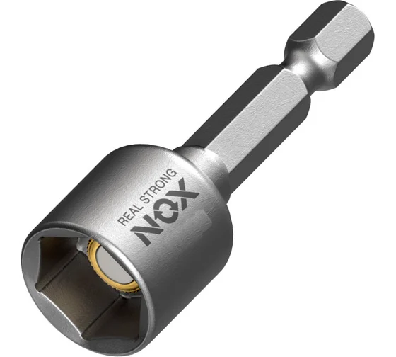 Ключ-насадка магнитная 17х65мм "Nox" ПВХ
