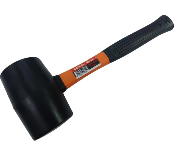 Киянка фиберглассовая ручка 680 гр. черная Toolas